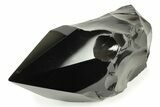 Free-Standing Polished Obsidian Point - Mexico #242435-1